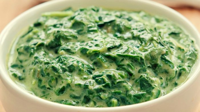 Creamed Spinach- thanksgiving side dishes 2020