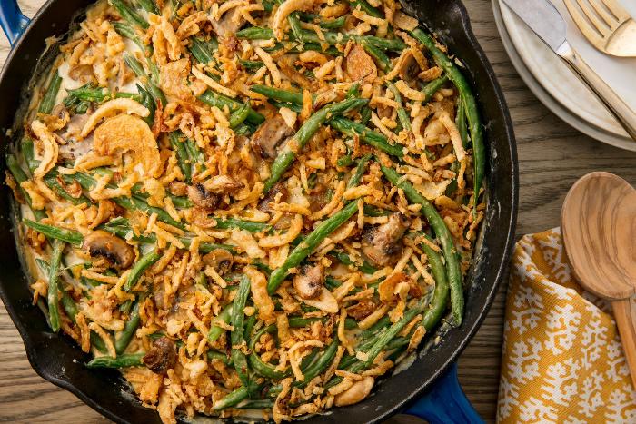 Green Bean Casserole- thanksgiving vegetable side dishes