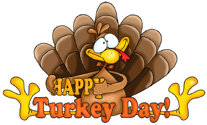 funny turkey day image clipart